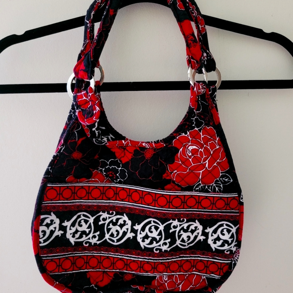 Black and red Purse